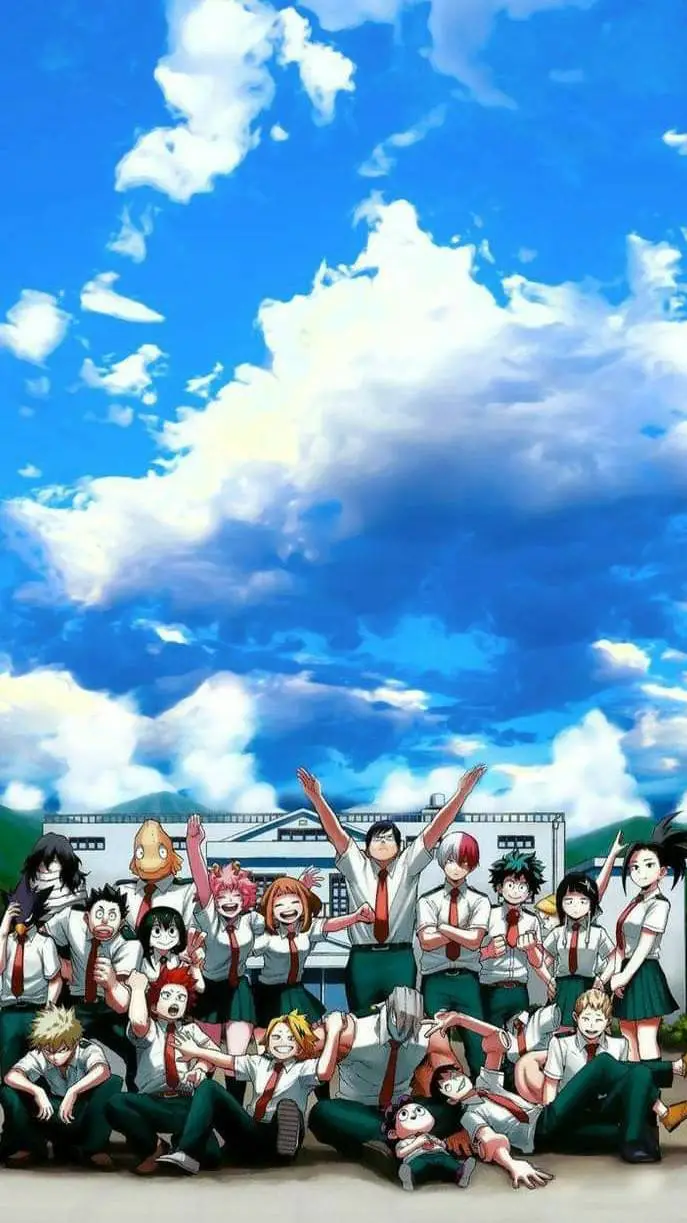 ai character: MHA New Student background