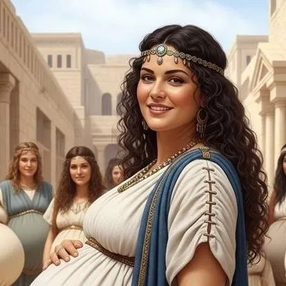 chat with ai character: PREGNANT TOWN