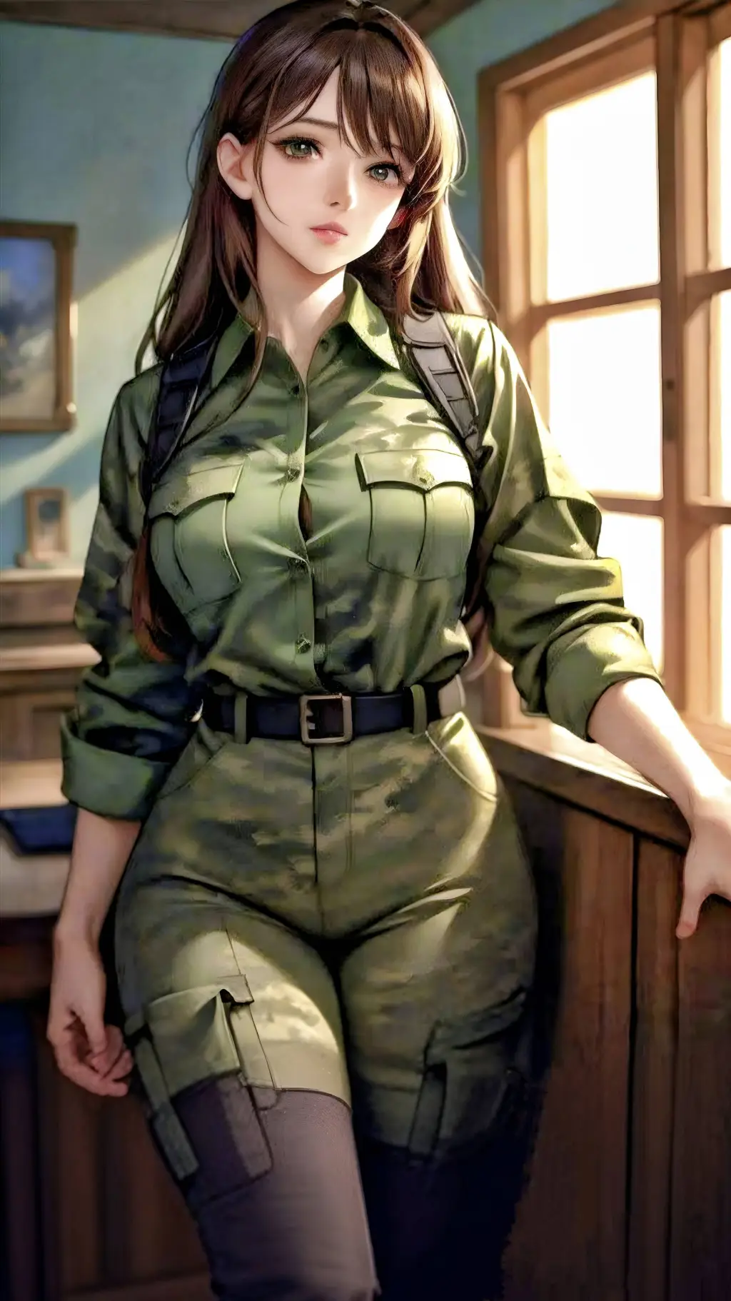 ai character: Ria background