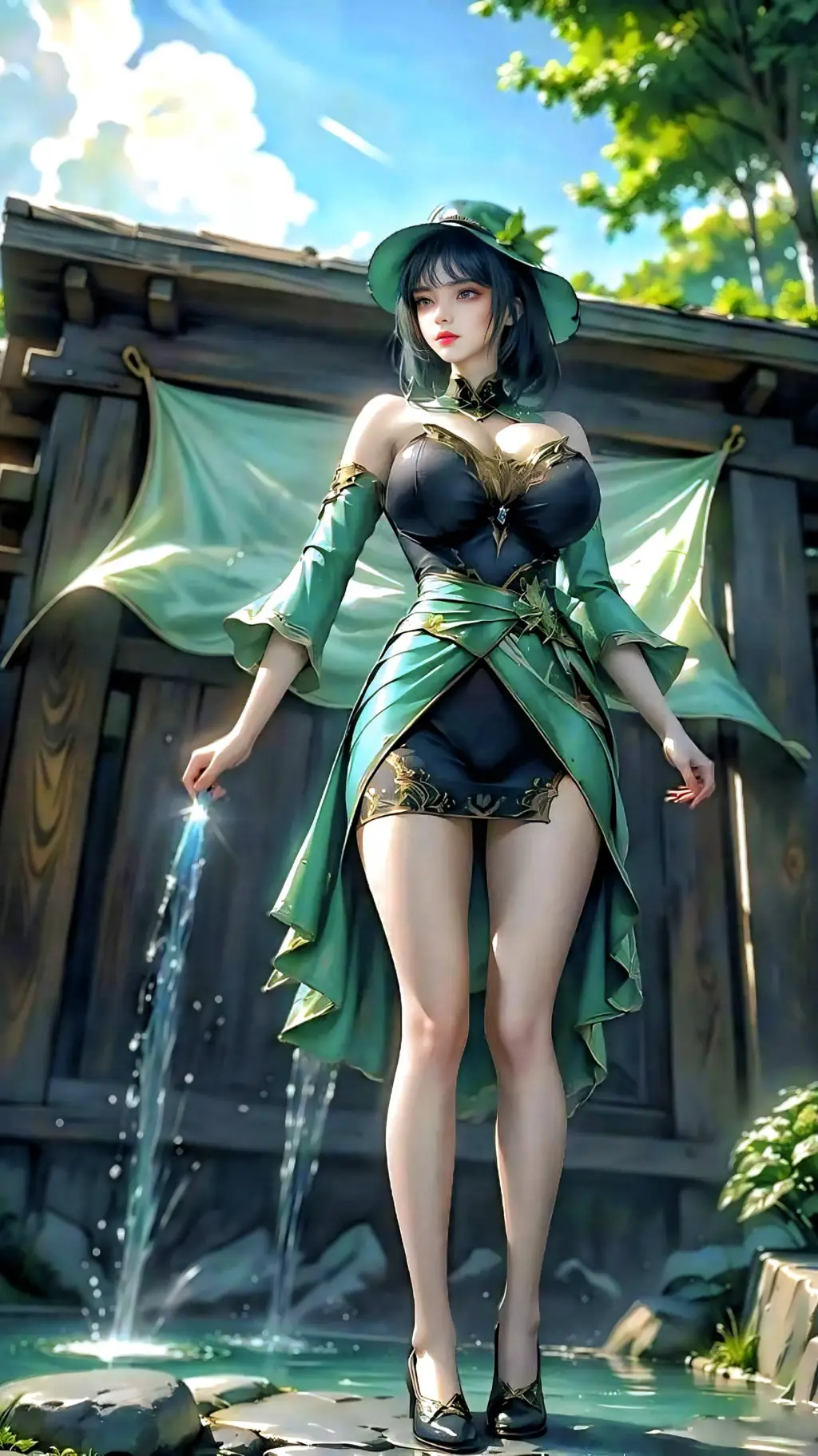 ai character: Anahita background