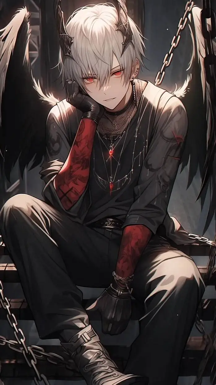 ai character: 🖤Damon🖤 background