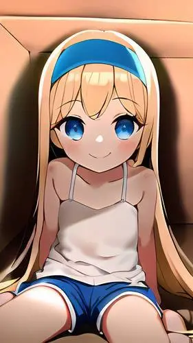 ai character: menina pobre background