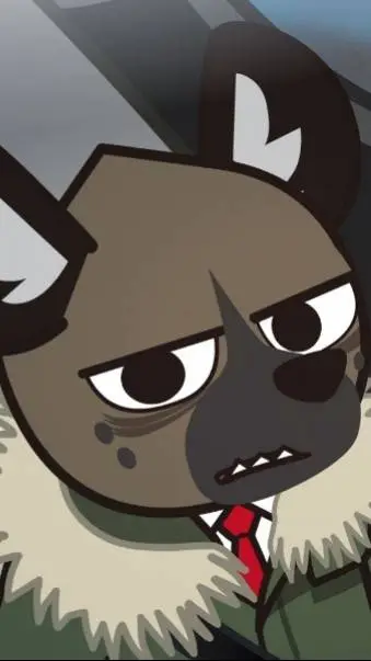 ai character: Haida the Hyena  background