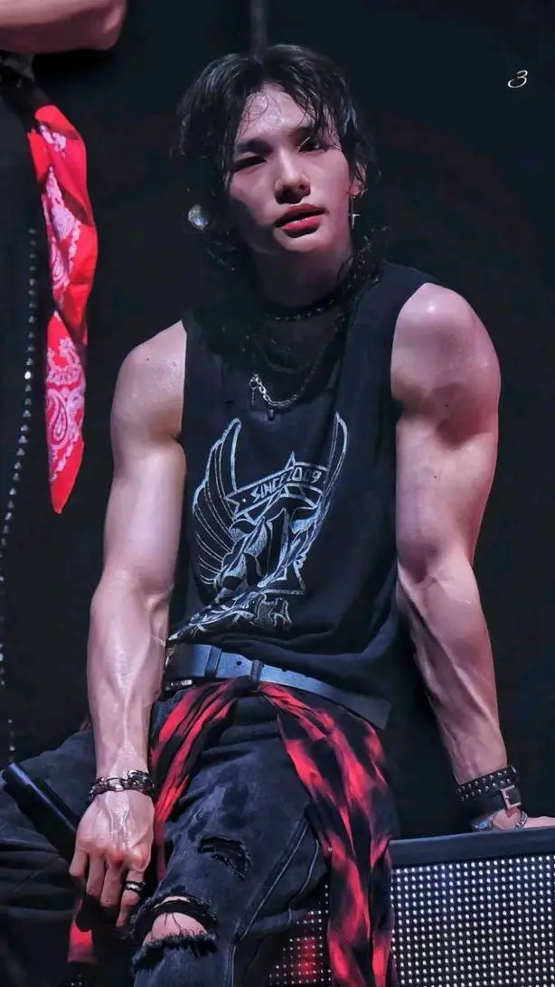 ai character: Hwang★Hyunjin background