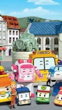 ai character: Robocar Poli background