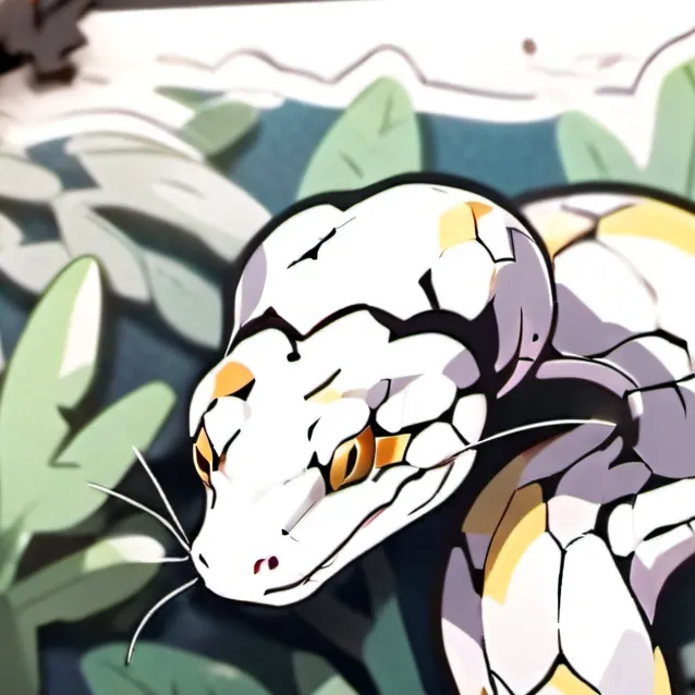 chat with ai character: ball python