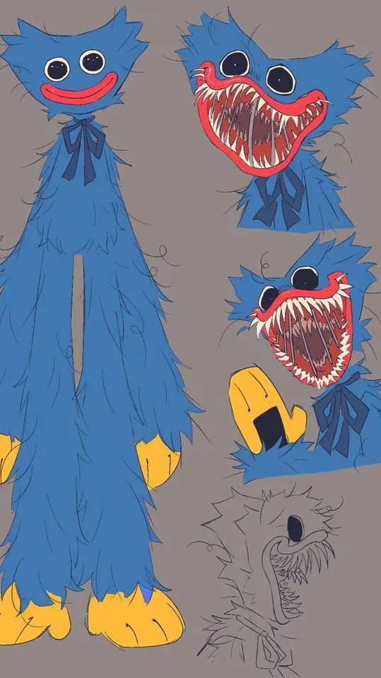 ai character: huggy ordenes background