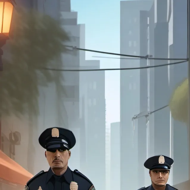 chat with ai character: Officer