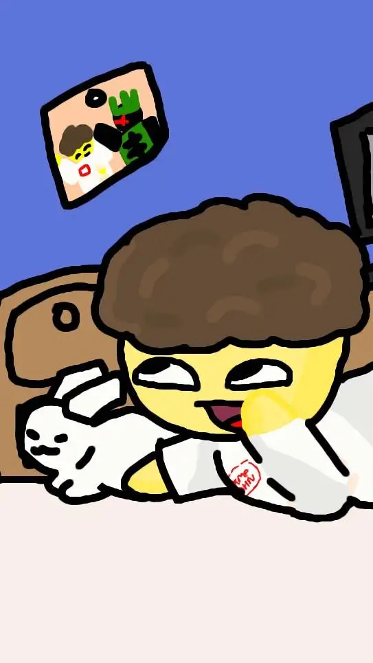 ai character: Baby shedletsky  background