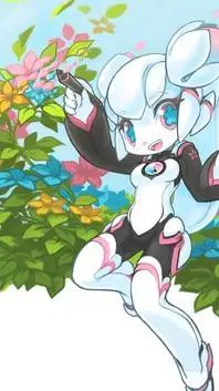 ai character: Kiki (Krita) background