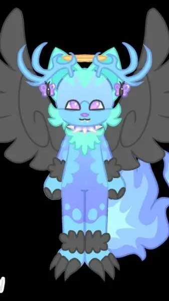 ai character: furry background