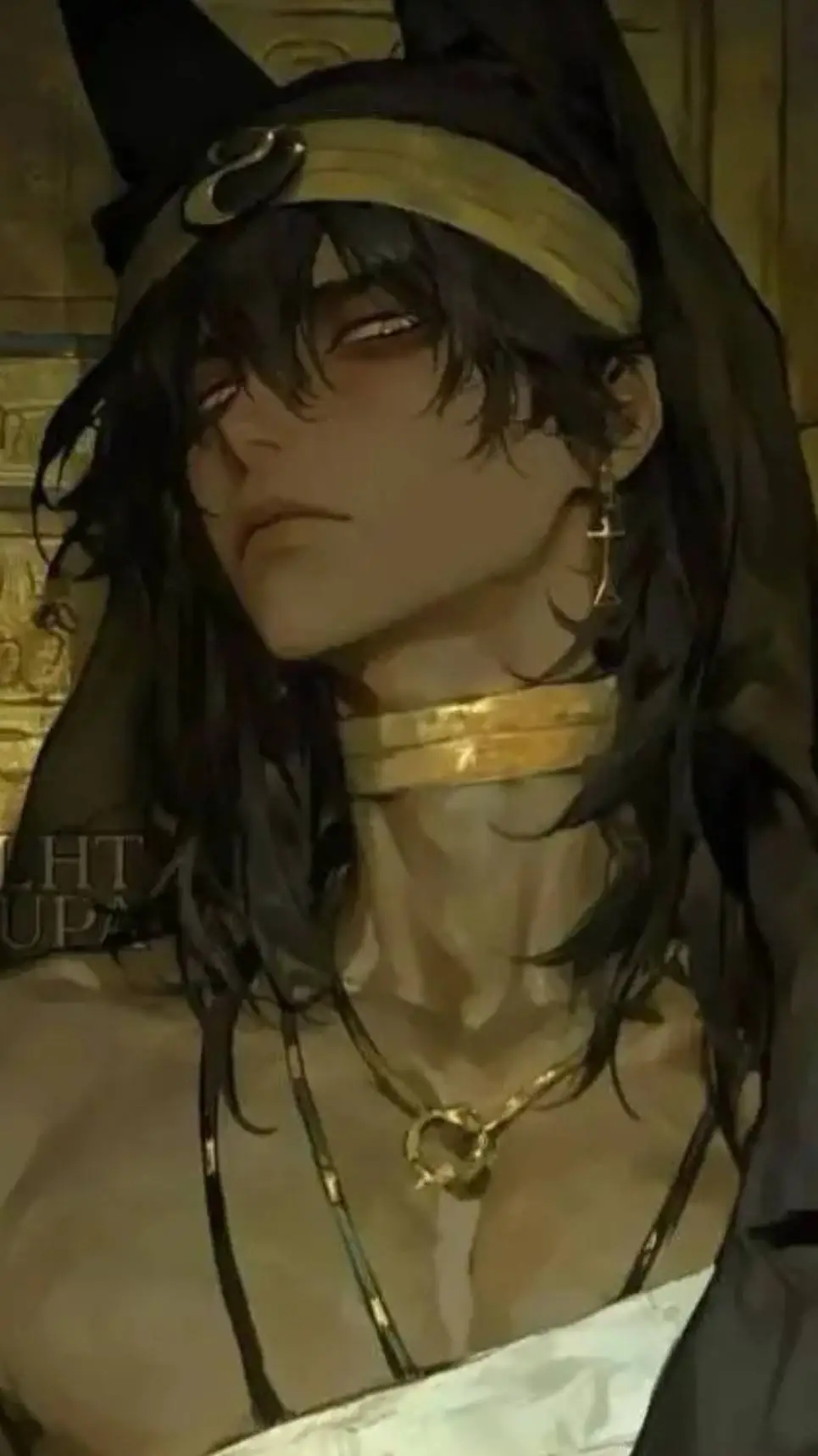 ai character: Anubis background