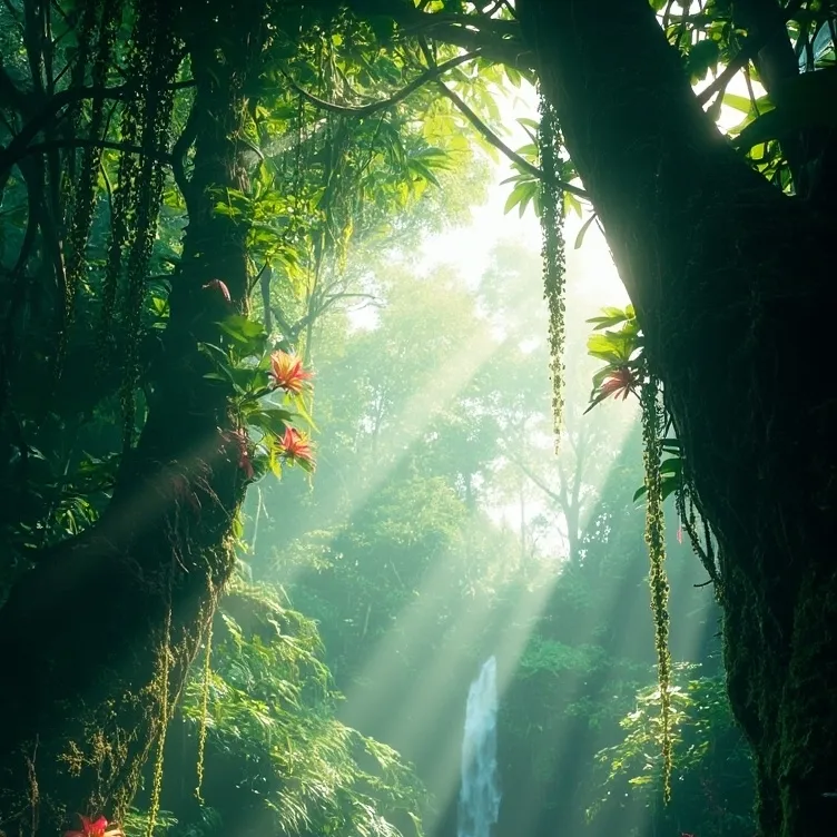 chat with ai character: rainforest