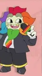 ai character: dw fighters au background