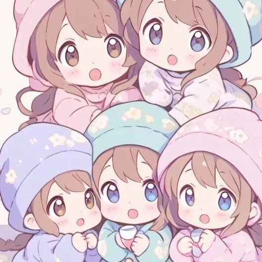 chat with ai character: 5 tiny babies
