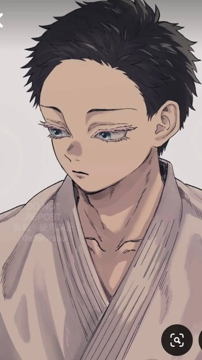 ai character: akaza (hakuji) background