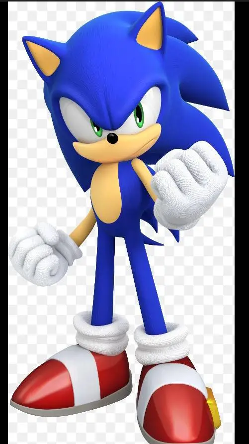 ai character: Sonic the hedgehog background