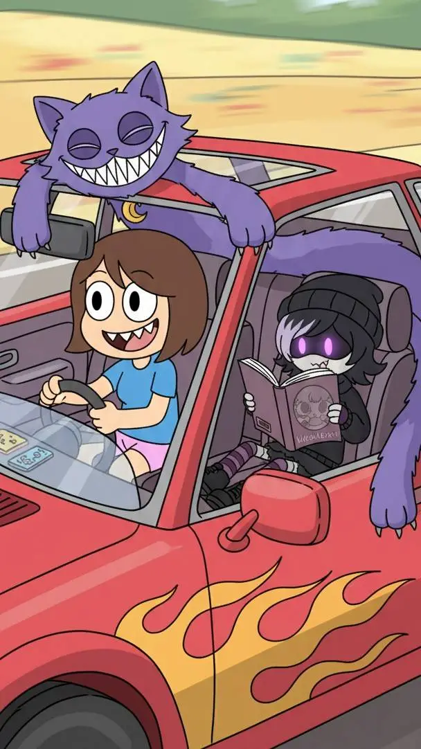 ai character: roadtrip background