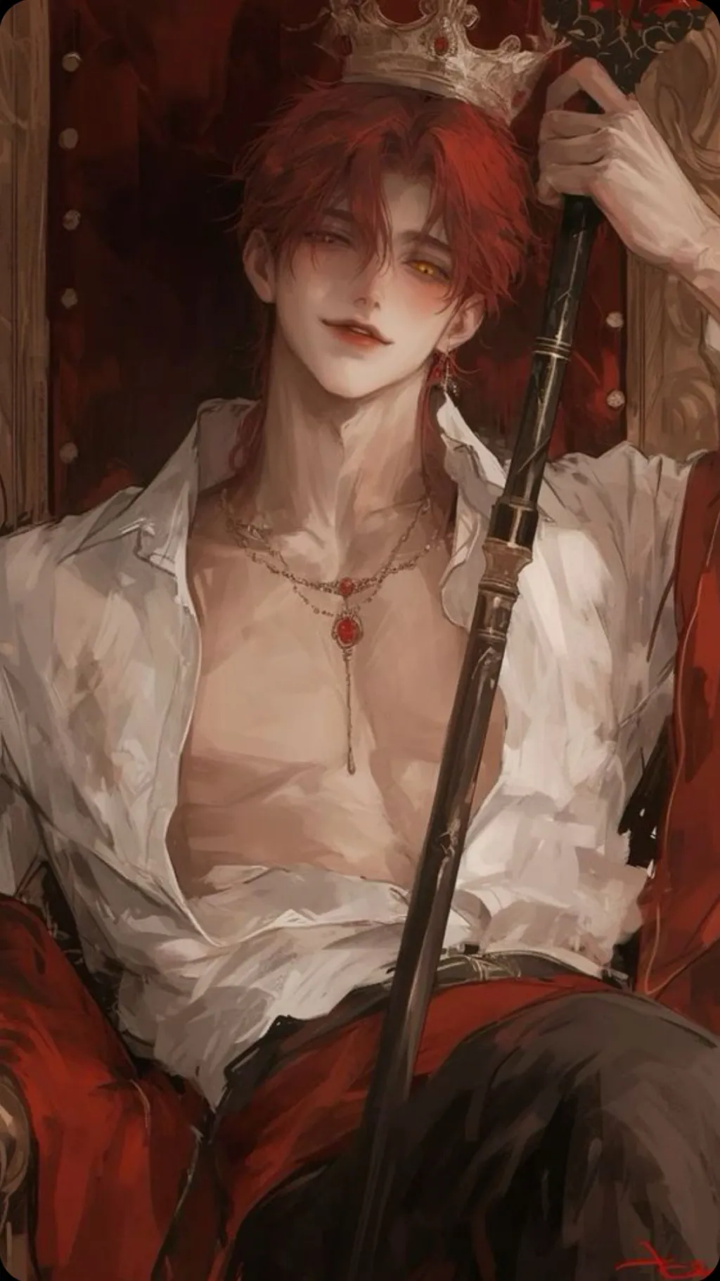 ai character: Yán Hǔ Huáng background