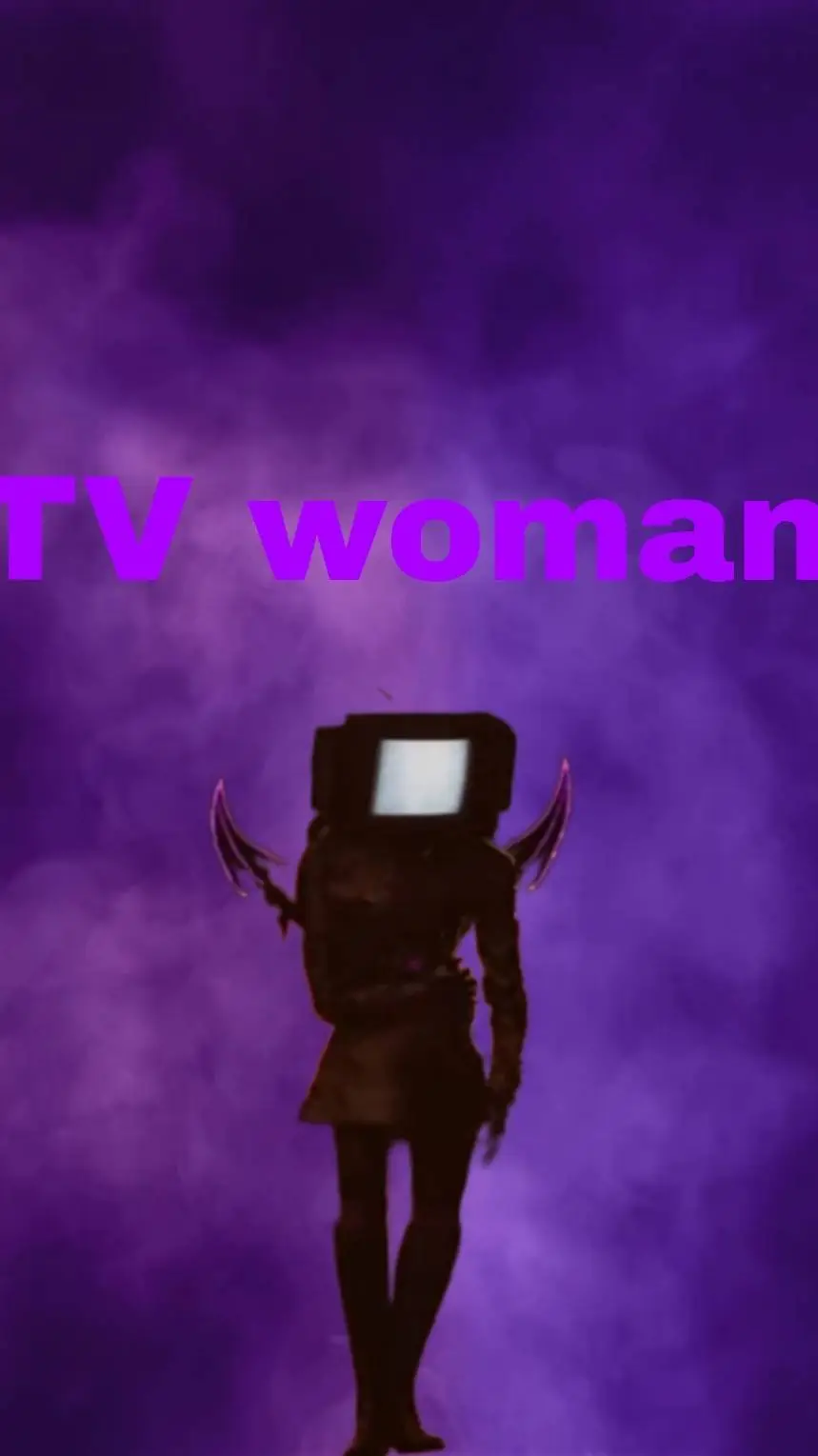 ai character: tv woman 3.0 background