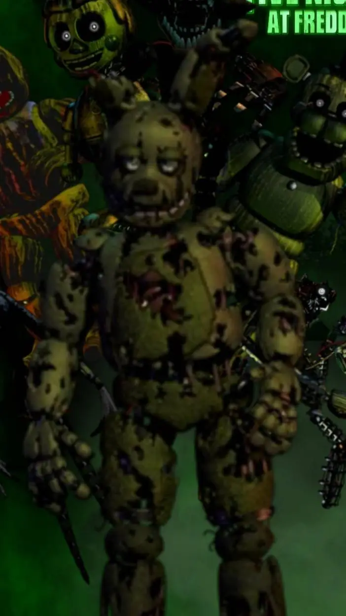 ai character: fnaf 3 background