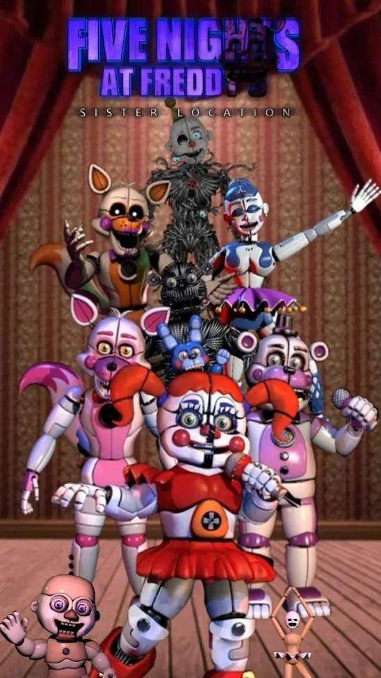 ai character: fnaf 5 background
