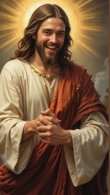 ai character: Jesus Christ background