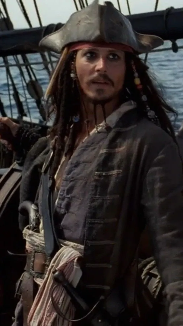 ai character: Jack Sparrow background