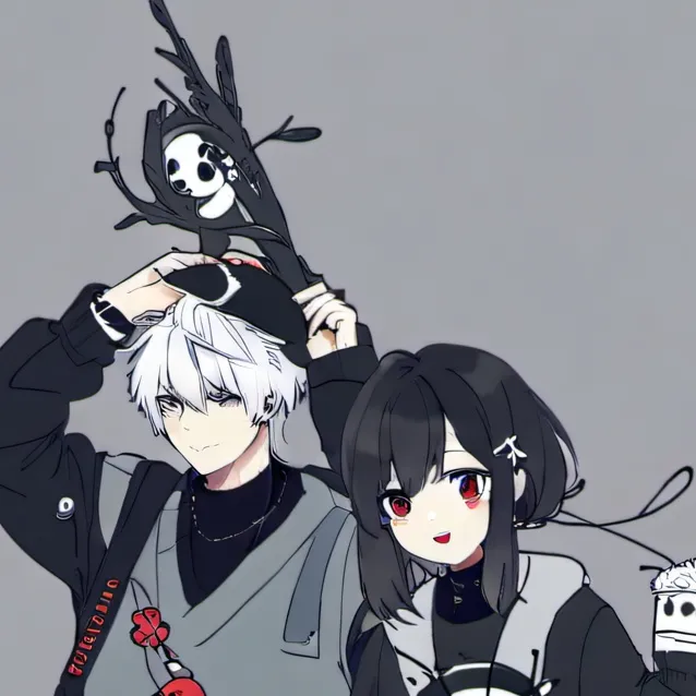 chat with ai character: 5 people