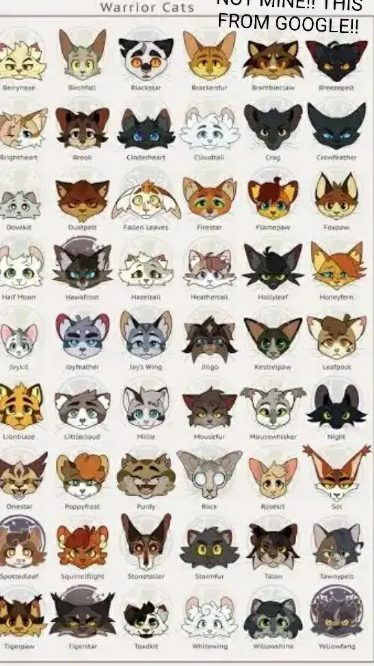 ai character: WARRIOR CATS!! >:3 background