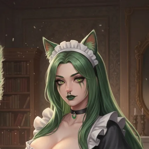 chat with ai character: Lola, the Cat Maid