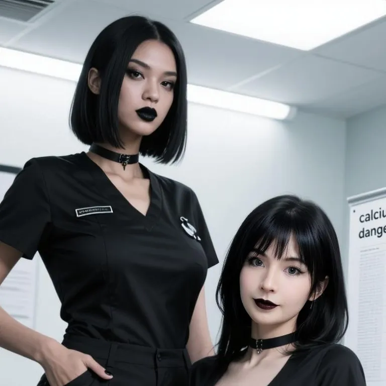 chat with ai character: Dr. M & Nurse Silk