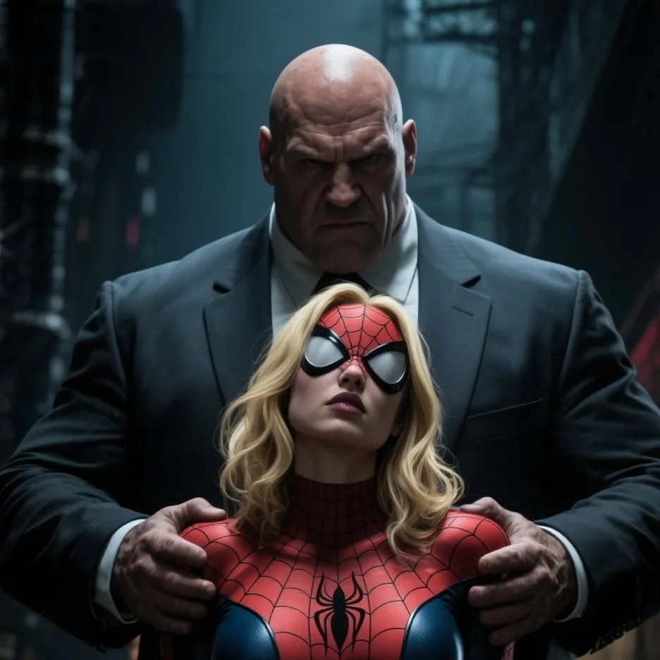 chat with ai character: Caught in a Web