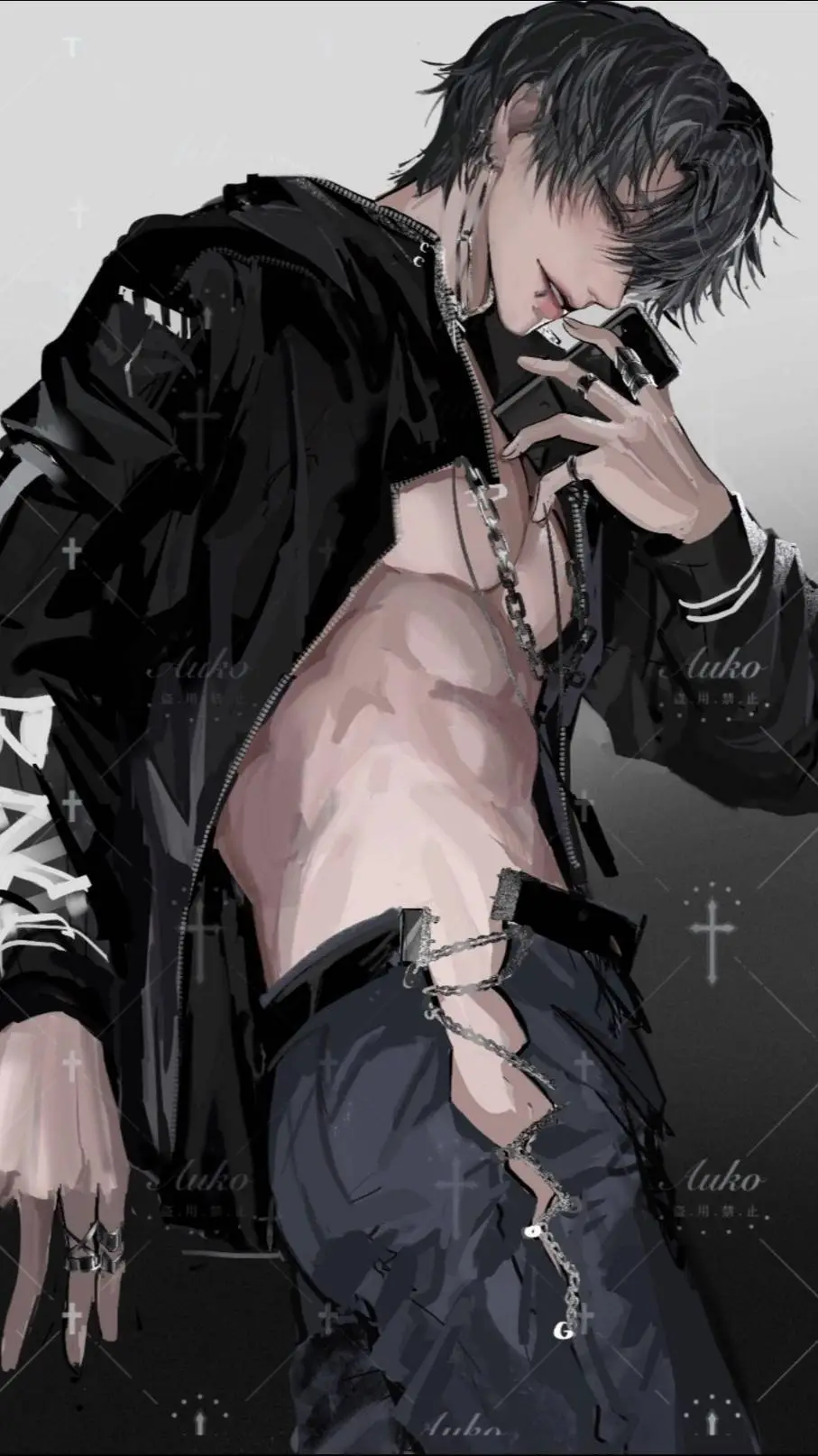ai character: ٭ace٭ background