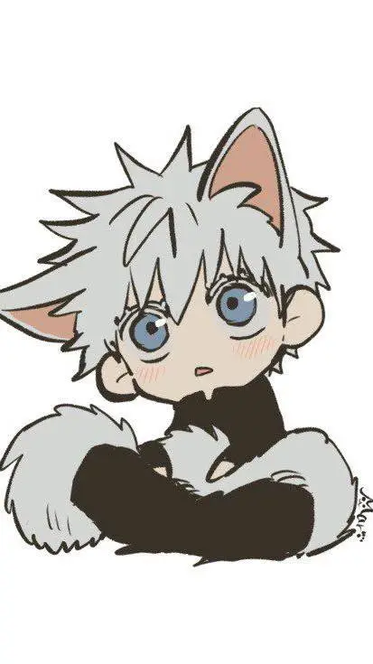 ai character: gojo cat background