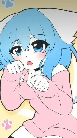 ai character: WOLF GIRL background