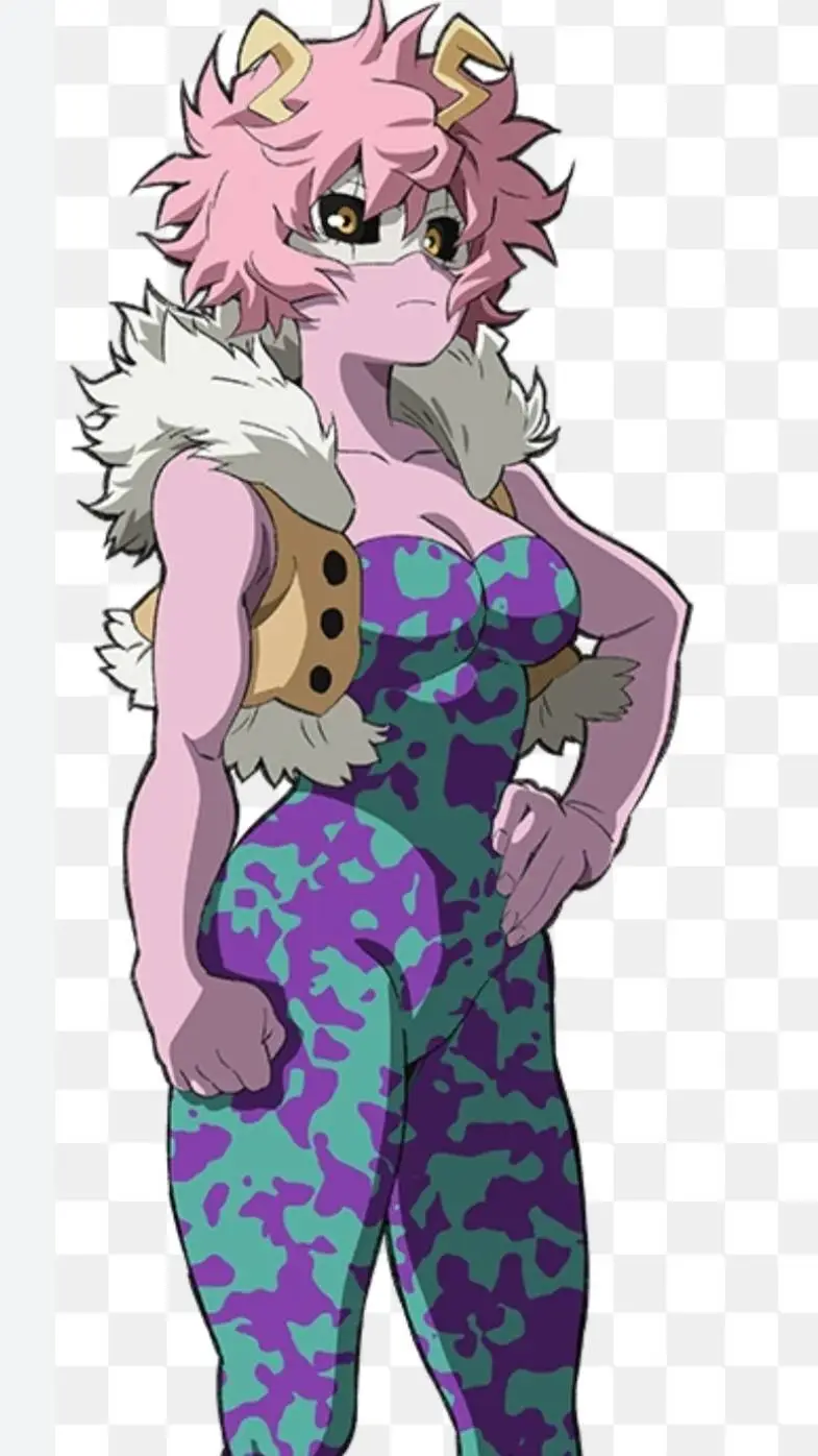 ai character: mina ashido background