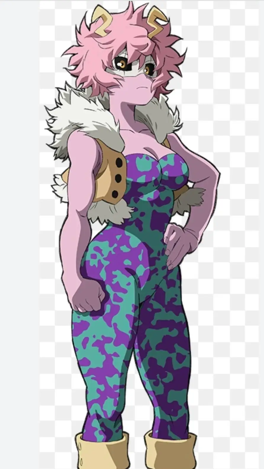 ai character: mina ashido background