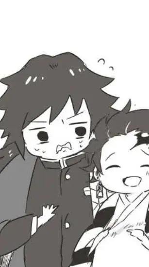 ai character: Tanjiro pregnant  background