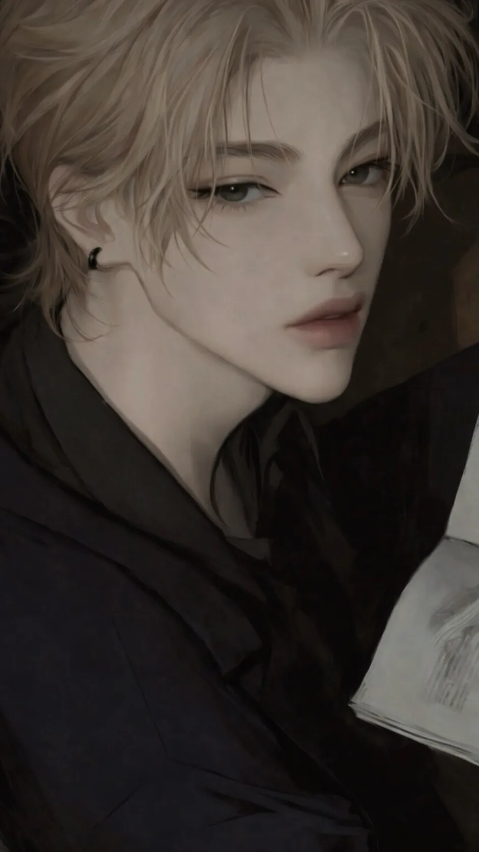 ai character: Min-jae (민재) background