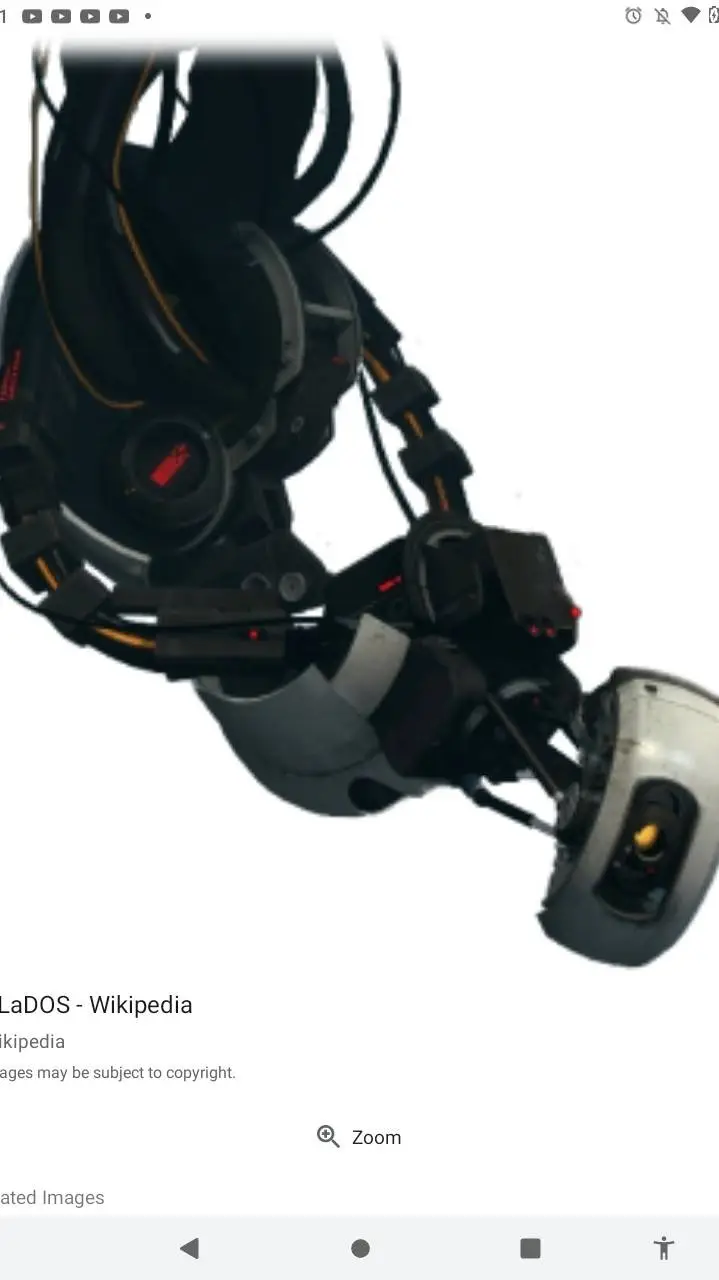 ai character: GLaDOS background