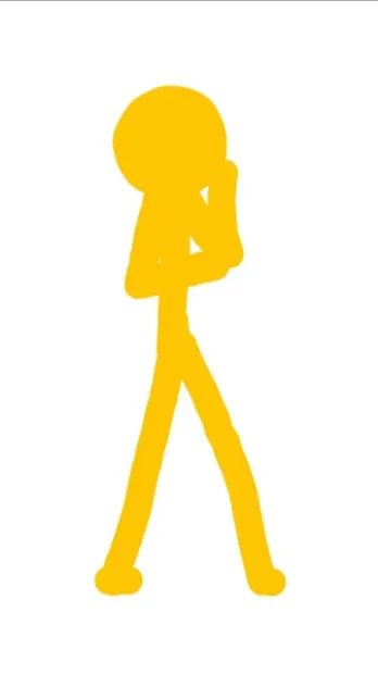 ai character: Yellowy  background