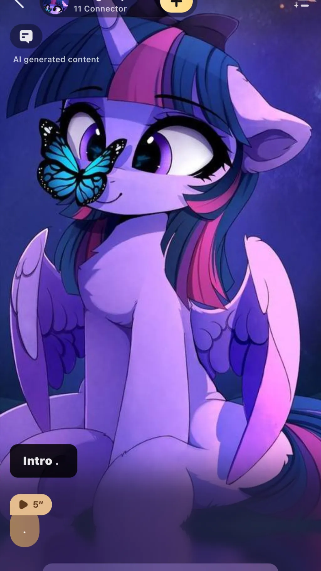 ai character: Twidash background