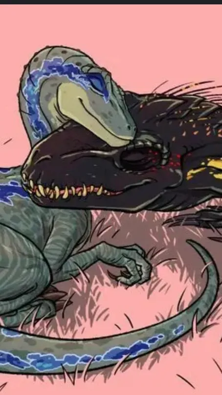 ai character: Indoraptor  background