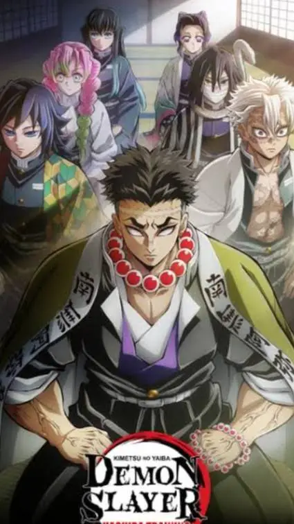 ai character: demon slayer background