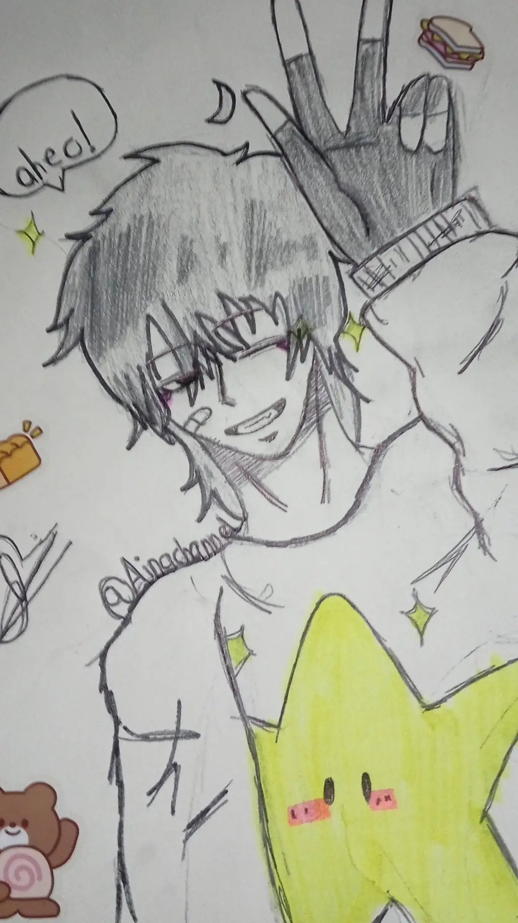 ai character: Xiaoxi Geor😝 background