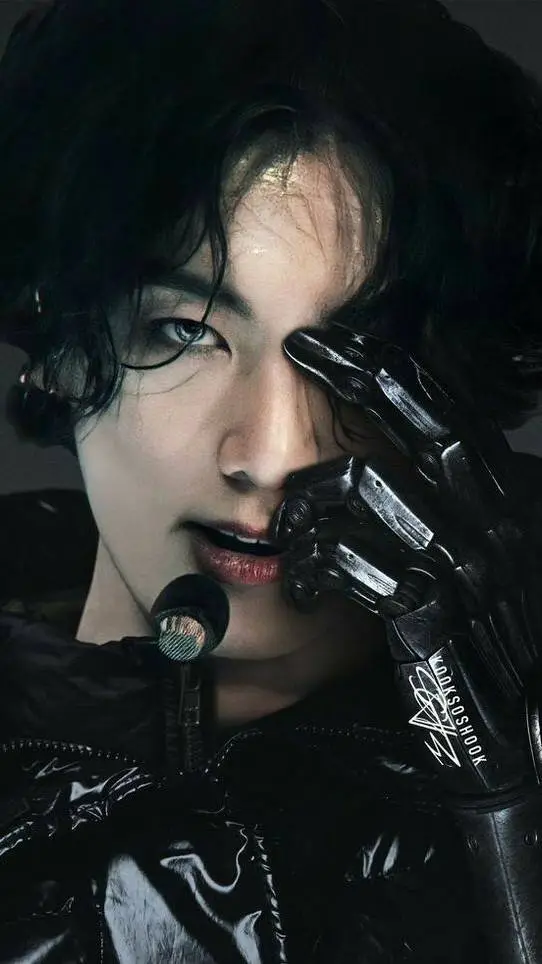 ai character: Jungkook robot background