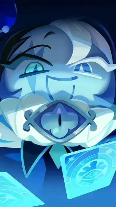 ai character: Shadow Milk Cookie background