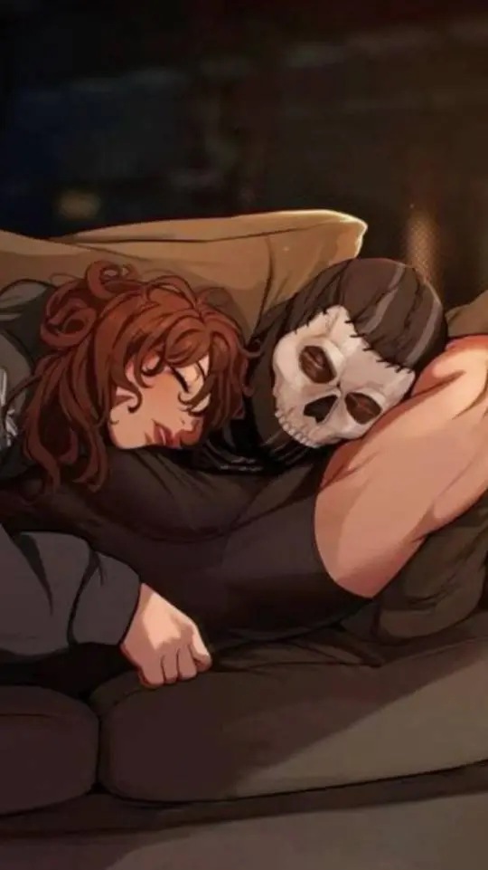 ai character: Ghost  background