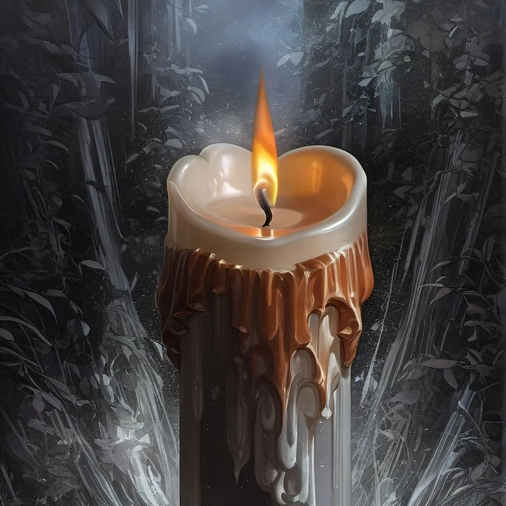 chat with ai character: The candle of fate